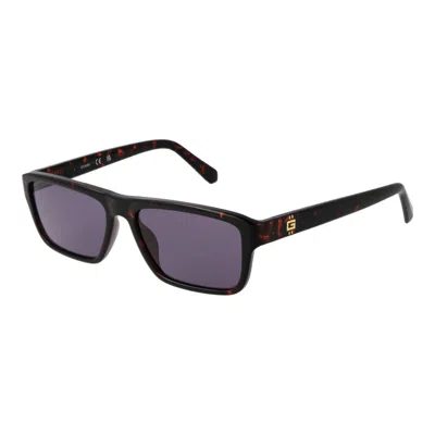 Guess Brown Plastic Sunglasses In Black