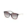 Guess Brown Resin Sunglasses In Brown