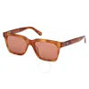 Shop Guess Brown Sport Men's Sunglasses Gu00064 56e 53