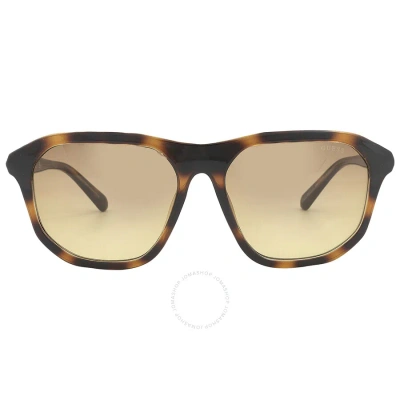 Guess Brown Square Unisex Sunglasses Gu00057 52f 60
