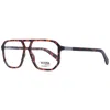 Guess Brown Unisex Optical Frames In Multi