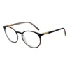 Guess Brown Unisex Glasses Frame In Brown