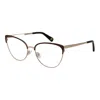Guess Brown Unisex Glasses  Frame In Brown