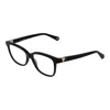 Guess Brown Unisex Optical Frames In Black