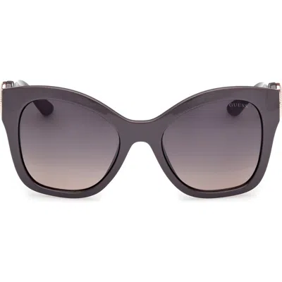 Guess Butterfly Sunglasses In Gray