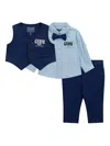 Guess Baby Boys Trouser Set In Blue