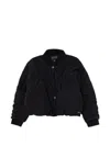 Guess Button-front Bomber Jacket In Black