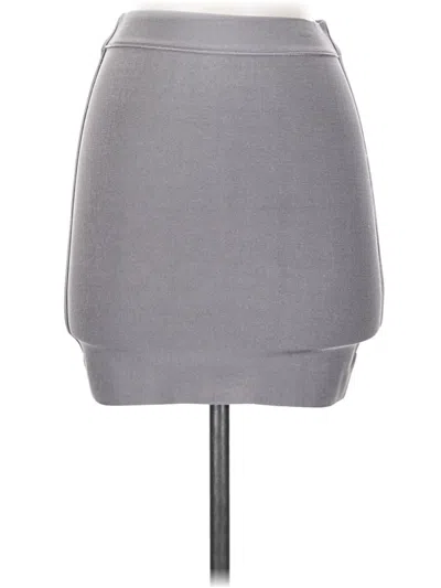 Pre-owned Guess By Marciano Casual Skirt In Gray