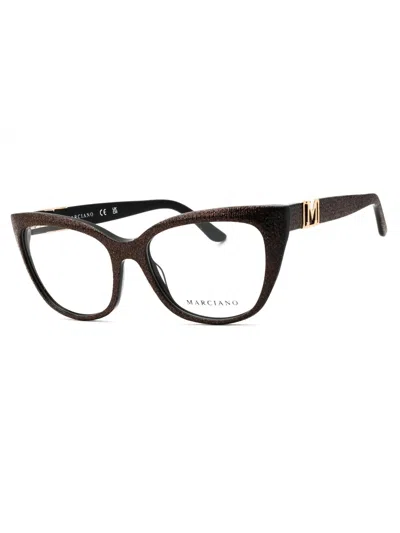 Guess By Marciano Cat Eye Women's Eyeglasses Gm50008 - Designer Style In Black