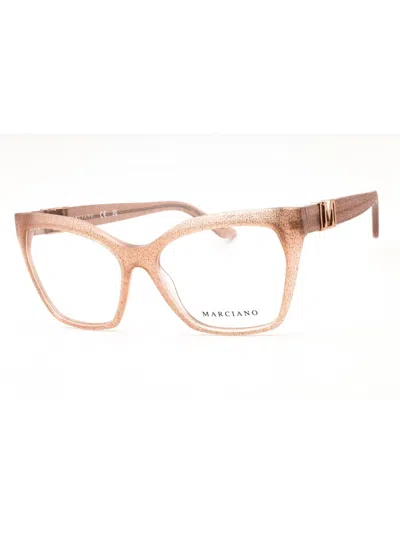Guess By Marciano Cat Eye Women's Eyeglasses - Gm50009 In Neutral