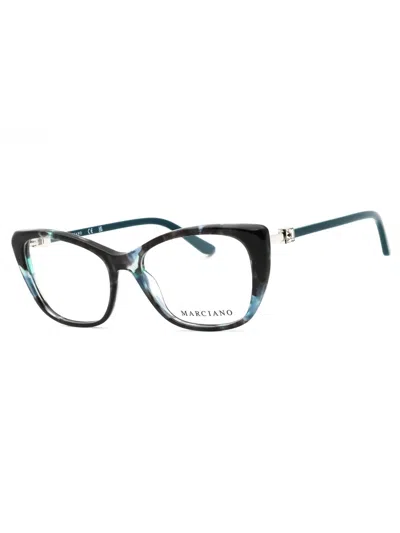 Guess By Marciano Cat-eye Eyeglasses Gm50024 For Women In Multi