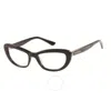 Guess By Marciano Demo Butterfly Ladies Eyeglasses Gm0221 C90 52