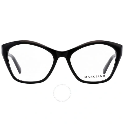 Guess By Marciano Demo Cat Eye Ladies Eyeglasses Gm0353 001 53 In Black