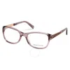 GUESS BY MARCIANO GUESS BY MARCIANO DEMO CAT EYE LADIES EYEGLASSES GM0355-N 074 52