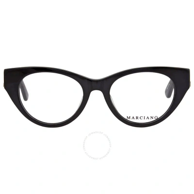 Guess By Marciano Demo Cat Eye Ladies Eyeglasses Gm0362s 001 49 In Black