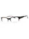 Guess By Marciano Elevated Rectangular Eyeglasses For Women In Multi