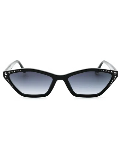 Guess By Marciano Gm00002 Sunglasses In Beige/other / Gradient Bordeaux