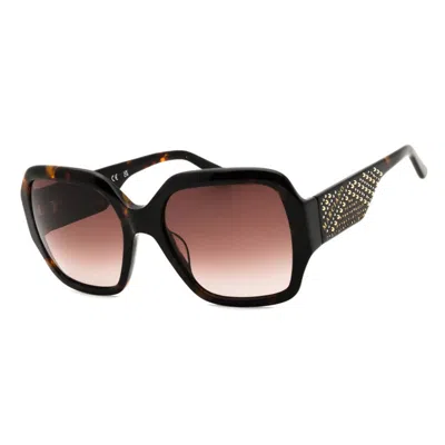 Guess By Marciano Gm00014 Oversized Gradient Lens Sunglasses In Black