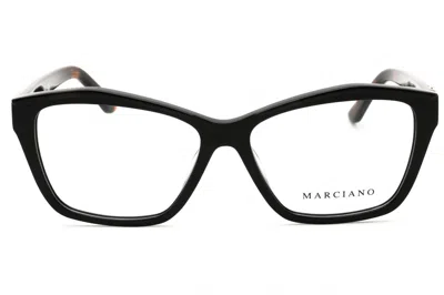 Guess By Marciano Gm0397 Eyeglasses In Black/other/clear Demo Lens