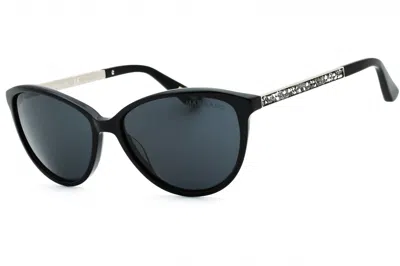 Guess By Marciano Gm0755 Cat Eye Sunglasses In Black