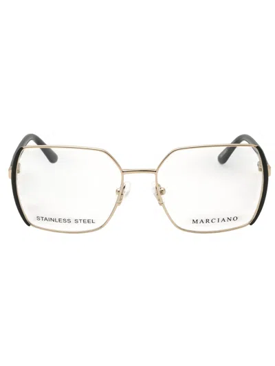 Guess By Marciano Gm50014 Eyeglasses In Grey/other/clear Demo Lens