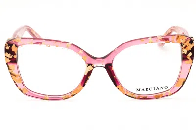 Guess By Marciano Gm50027 Eyeglasses In Violet/other/clear Demo Lens