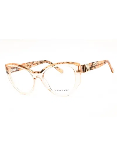 Guess By Marciano Gm531 Eyeglasses In 092 - Blue/other/clear Demo Lens