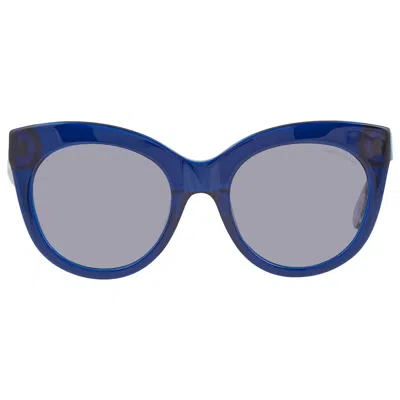 Guess By Marciano Grey Cat Eye Ladies Sunglasses Gm0760 84x 54 In Black