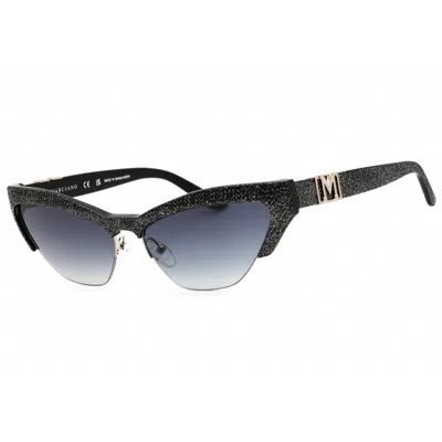Guess By Marciano Ladies Black Cat Eye Sunglasses Gm00006 In ["black"]