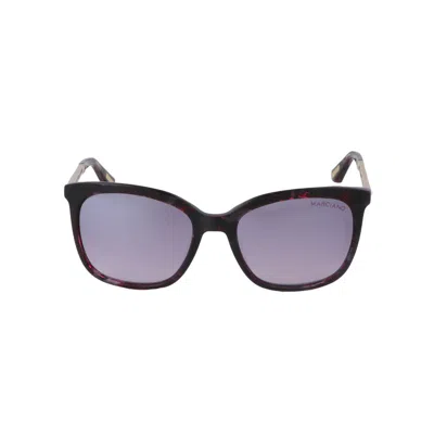 Guess By Marciano Ladies Purple Geometric Sunglasses Gm0756 In ["grey"]