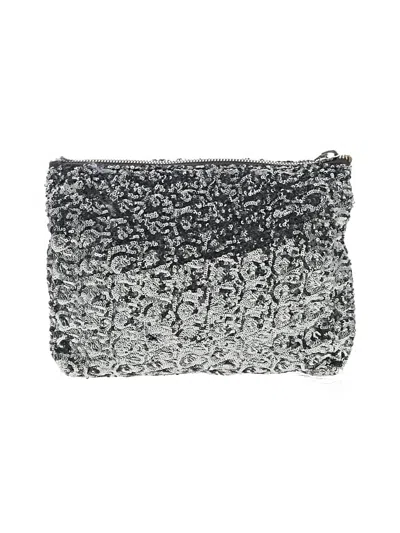 Pre-owned Guess By Marciano Makeup Bag In Silver