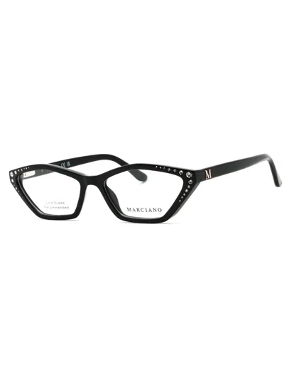 Guess By Marciano Oval Women's Eyeglasses - Stylish Oval Frame In Black
