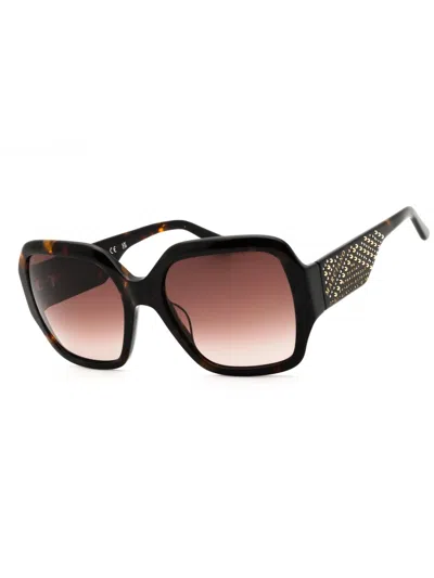 Guess By Marciano Oversized Women's Gradient Sunglasses In Brown