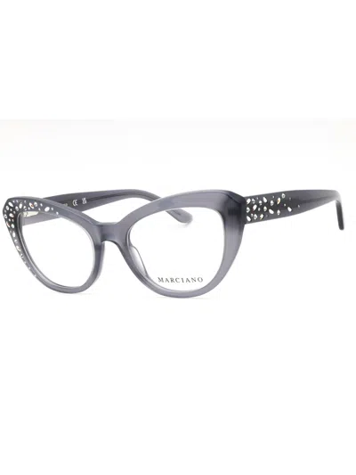 Guess By Marciano Sleek Cat-eye Eyeglasses For Women In Pattern