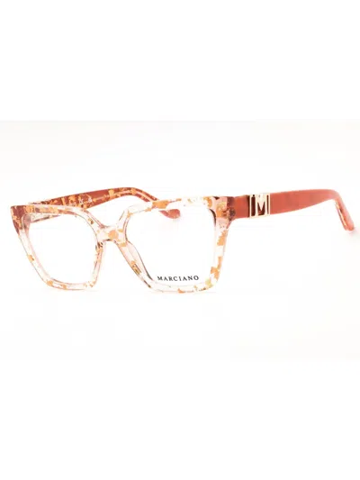 Guess By Marciano Stylish Rectangular Women's Eyeglasses Gm50028 In Multi