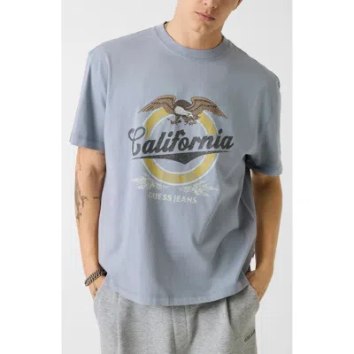 Guess California Graphic T-shirt In Blue