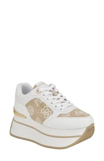 Guess Camrio 2 Platform Sneaker In Multi