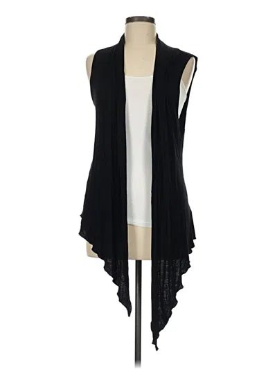 Pre-owned Guess Cardigan Sweater In Black