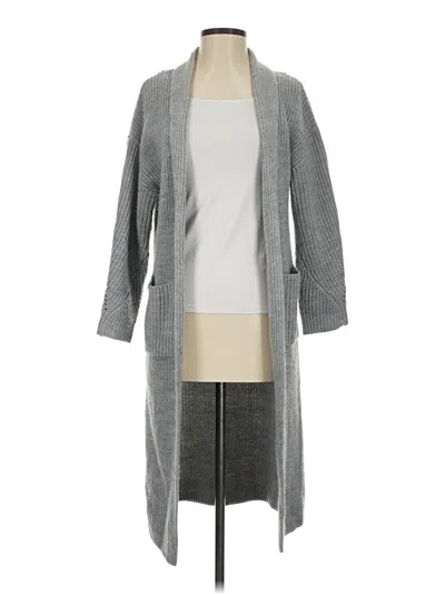 Pre-owned Guess Cardigan Sweater In Gray