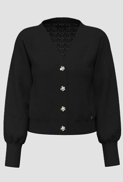 Guess Cardigan To V Black Woman