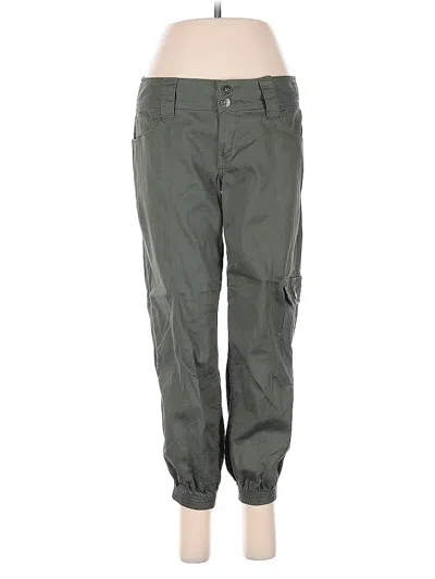 Pre-owned Guess Cargo Pants In Green