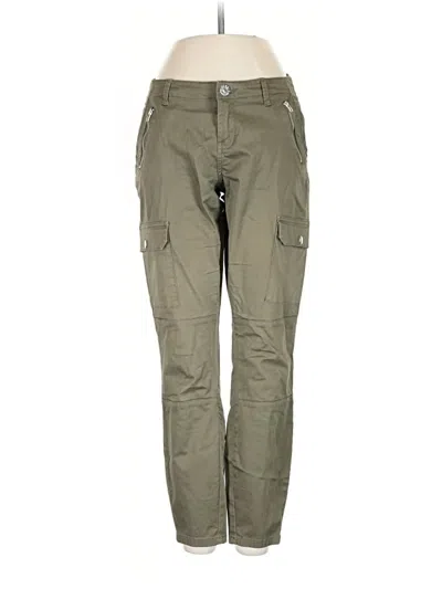 Pre-owned Guess Cargo Pants In Green