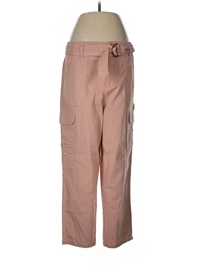 Pre-owned Guess Cargo Pants In Pink