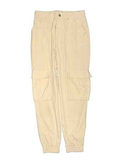 Pre-owned Guess Kids' Cargo Pants In White