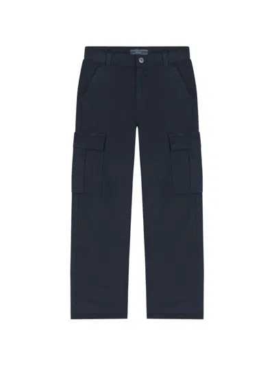 Guess Kids' Cargo-pocket Trousers In Blue