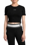 Guess Basic Crop Mini Logo T-shirt
