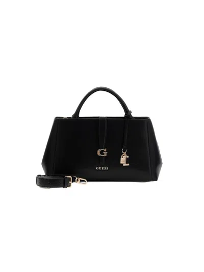 Guess Carrie Girlfriend Shoulder Bag In Black