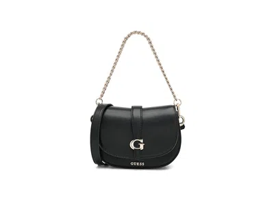 Guess Carrie Mini Flap Crossbody Cross Body Handbags Black: One Size