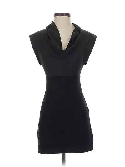 Pre-owned Guess Casual Dress In Black