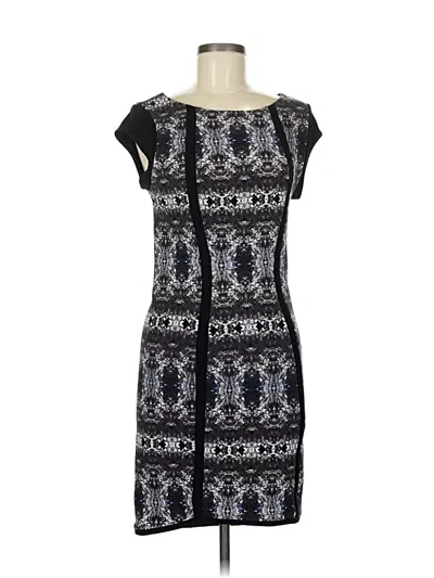 Pre-owned Guess Casual Dress In Black